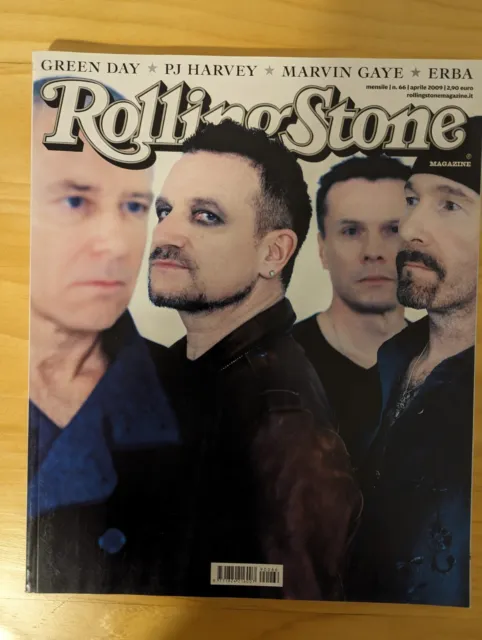 RollingStone U2 - Rivista Edizione Italiana Numero 66 Anno 2009 Rolling Stone