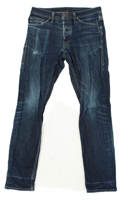 Jeans da uomo pinguino originali W 30 in cotone blu con altri dritti