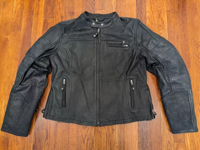 Roland Sands Maven CE Women's Leather Motorcycle Jacket Armored NEW!! - Large