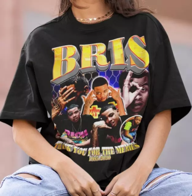 Bris Hiphop Rapper Rnb Shirt  90S Tee Merch Gift For Fans S-5Xl