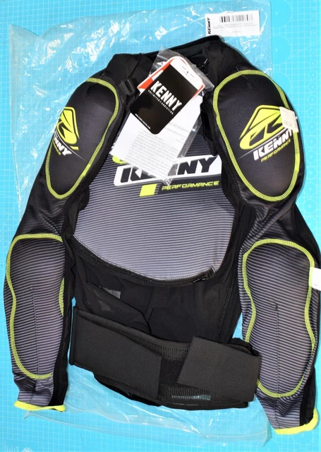 Gilet de protection moto Kenny PERFORMANCE PLUS Noir / jaune fluo taille L neuf