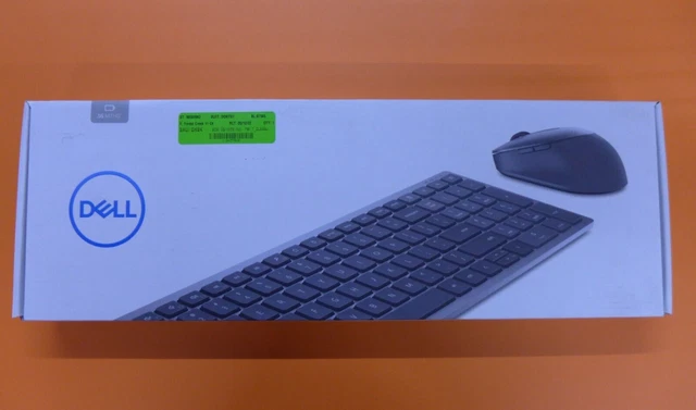 Genuine Dell Mutli-Device Wireless Keyboard w/Mouse KM7120W CT3M2