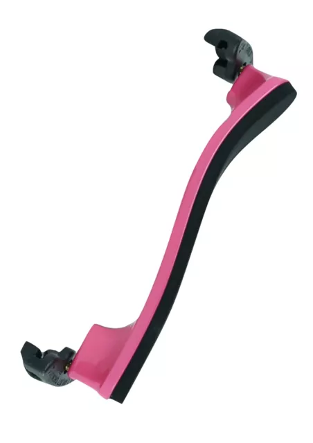 NEW 4/4 size hot pink everest violin shoulder rest spring collection (ES model) 2