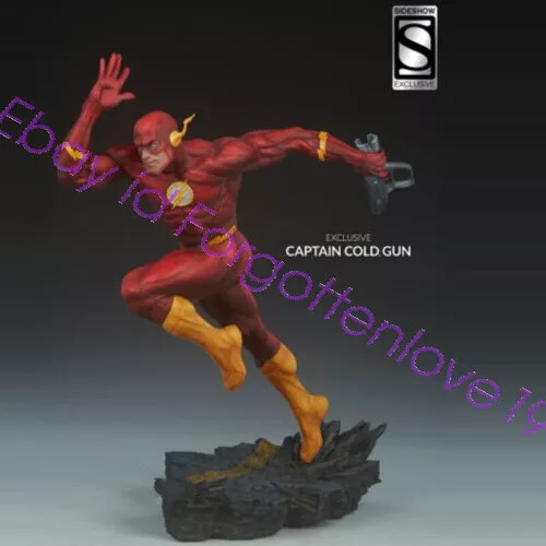 Sideshow The Flash Resin Model Painted Statue In Stock Original EX Ver 2Hands