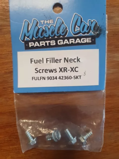 Fuel Tank Filler Neck Screw Set XR-XT-XW-XY-XA-XB-XC Ford Falcon/Fairlane