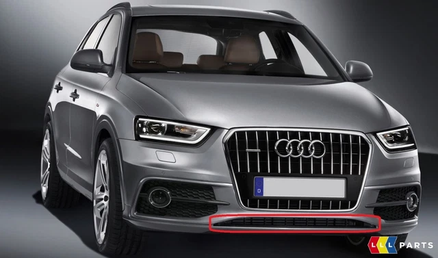 OMAC Protection de Pare-Chocs pour Audi Q3 8U 2011-2018 Inox finition brossée