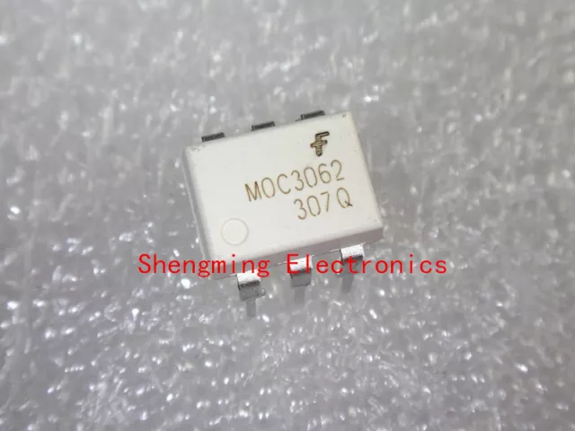 10PCS MOC3062 Optocoupler DIP-6 IC Original Fairchild