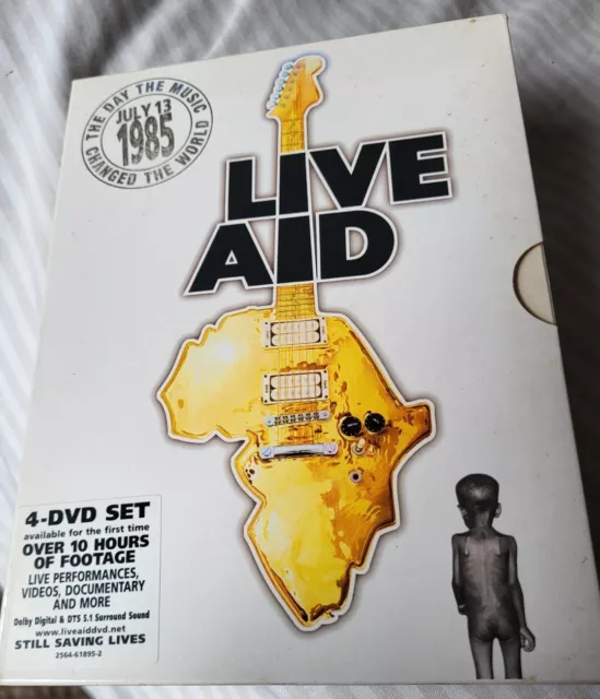 Live Aid Dvd  ( 4 Disc Set )