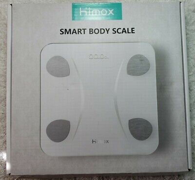 Monitor de hidratación de metabolismo de grasa digital Bluetooth IMC escala corporal inteligente.
