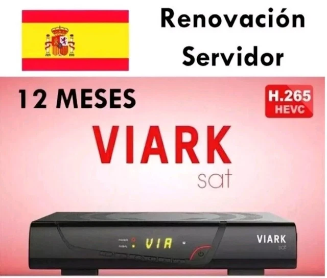 Service Renouvellement Serveur IKS Pour Décodeur Viark | 4K Linux | Neuf