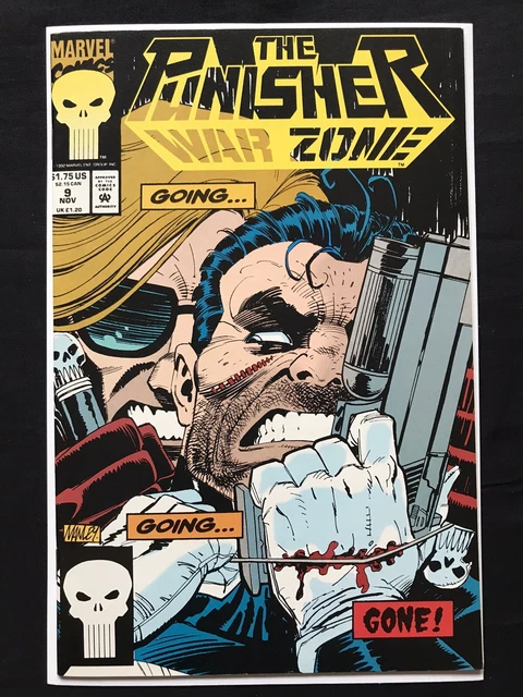 Punisher War Zone #9 1992 Marvel Comics NM