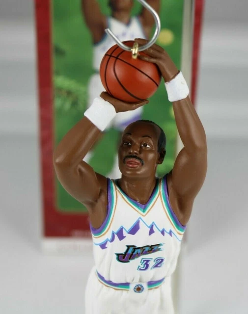 Vintage Hallmark Keepsake Ornament Karl Malone Utah Jazz Hoop Stars New 2000