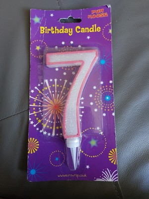 CANDELE A SPIRALE BIANCA A RIGHE 24 Pezzo Anagram Amscan 9900756 