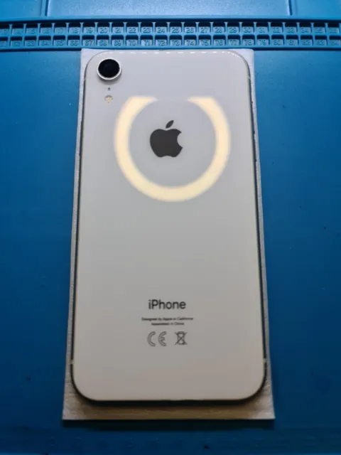 ✅️ Chasis Trasero Para Apple IPHONE XR Original Color Blanco - ⚪️White⚪️♻️
