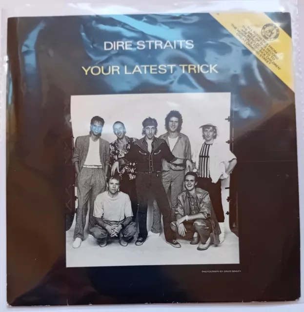 Dire Straits - Your Latest Trick / The Road 7" Vinyl Record 1985 VERTIGO DSTR 13