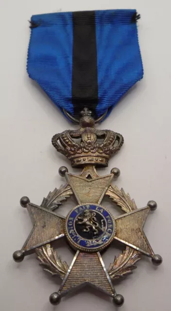 Belgium / Belgian Order Of Leopold Ii Medal Knight Class