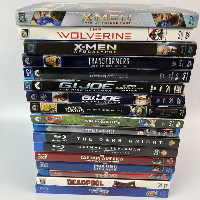 MARVEL MCU DVD/BLU-RAY set 17 movie set $50.00 - PicClick