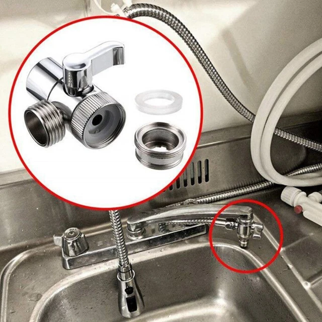 Interruptor de grifo de agua grifo desviador fregadero cocina divisor grifo adaptador