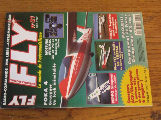 2 Revues Fly International No 150 – Avec Plans Motopou, Jet Illusion, Twister