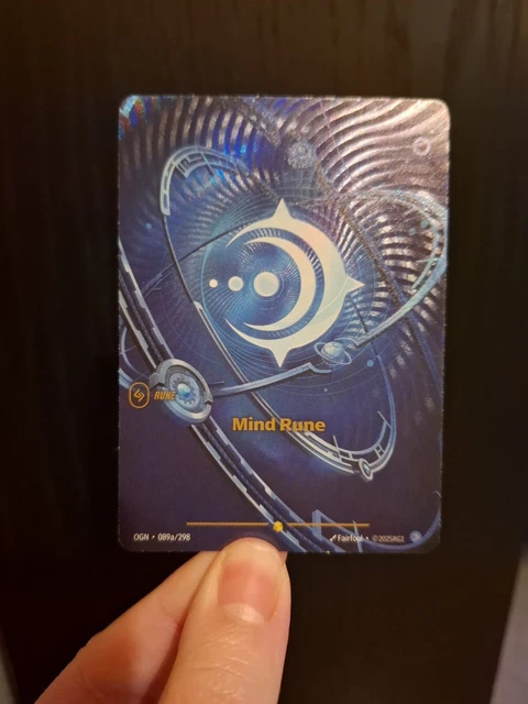MIND RUNE ALTERNATE Art 089a/298 Riftbound Origins TCG £10.80 - PicClick UK