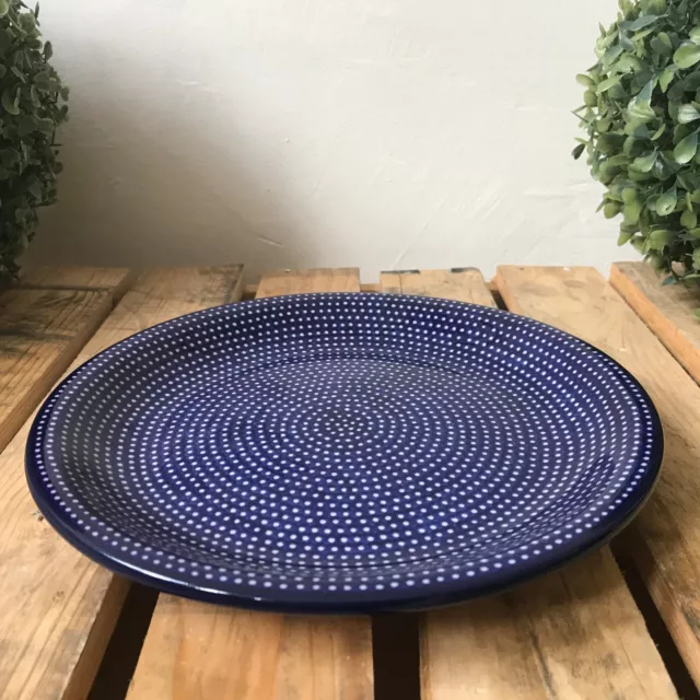 Boleslawiec Bunzlauer Keramik Assiette 21 CM En Pologne Neuf Pièce Unique Peints 2