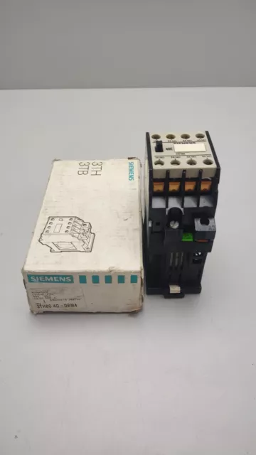 Siemens 3TH8040-0BM4 Control Relay Hilfsschutz 3TH8040-0B