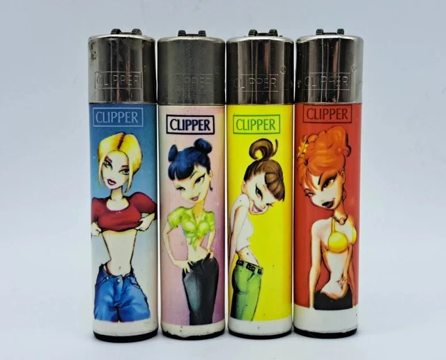 ACCENDINI CLIPPER SEXY GirlLighterMecheroBriquetFeuerzeug