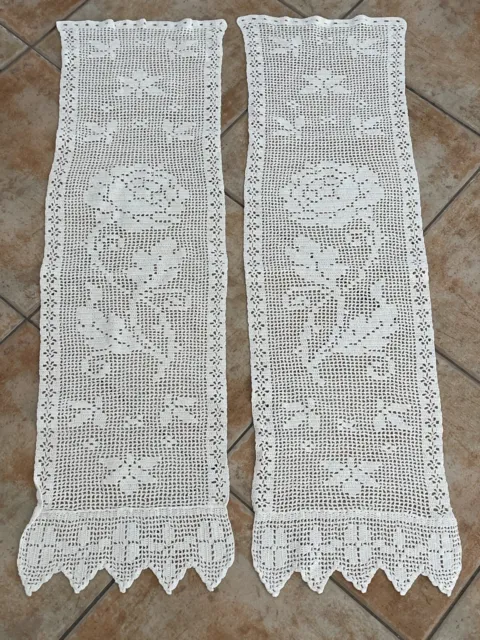 Edredon 2 faces lin naturel et coton blanc garni 75 x 200 cm