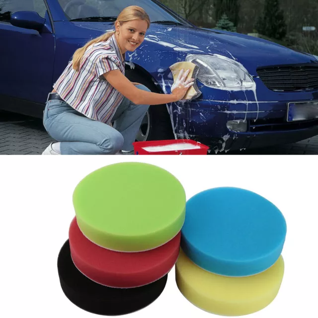 5X 6inch Car Polishing Auto Polisher 150mm Pads Polish Pad Buffer Waxing Sponges