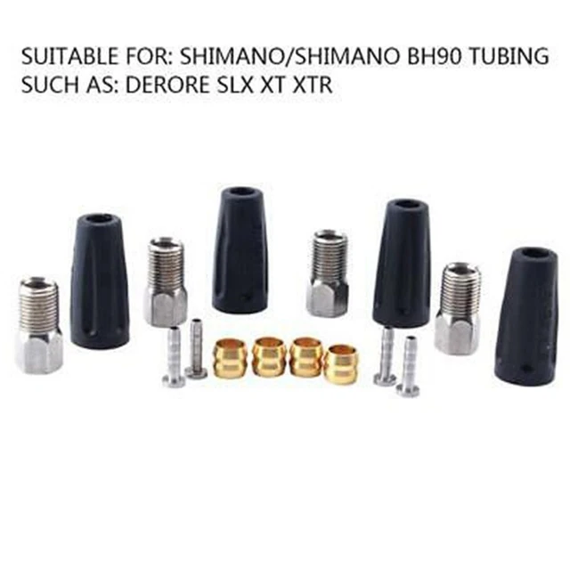 Set Tubo Olio Freno Idraulico Per Bici 2m - Compatibile Con Guide R/RS/G2 + Olive E Inserti - 2