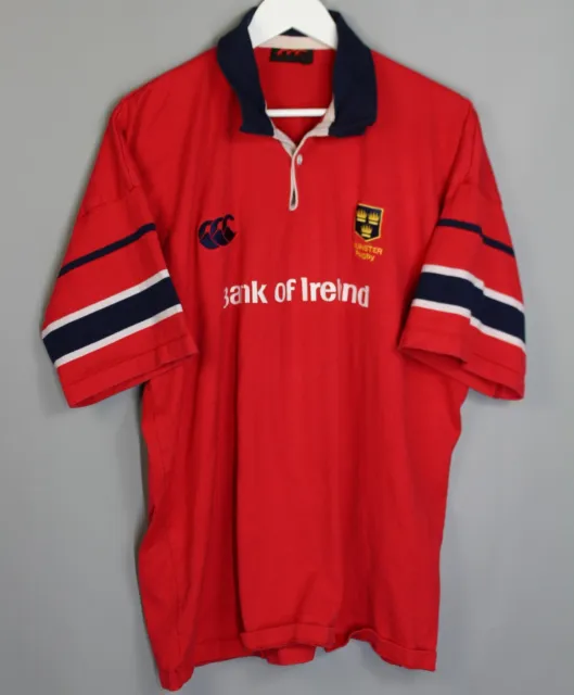 Munster Rugby Union Shirt Jersey Canterbury Adult 2001 2003 2Xl