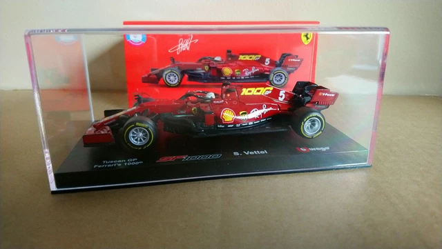 Metallmodell Des Ferrari SF1000 F1 2020 Tuscan GP Sebastian Vettel