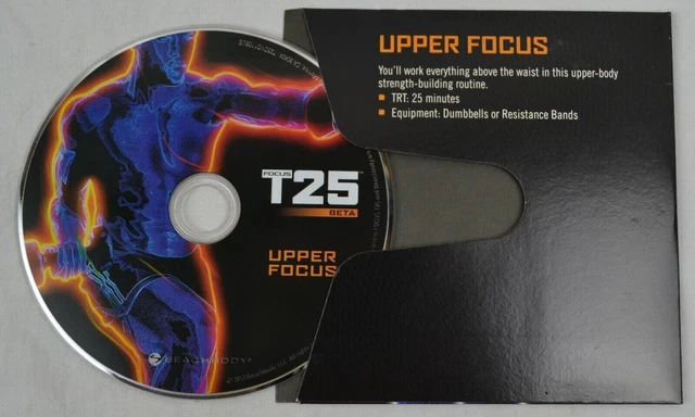 Replacement (DVD) Shaun T : Focus T25 Get It Done - Workout Alpha - Upper Focus