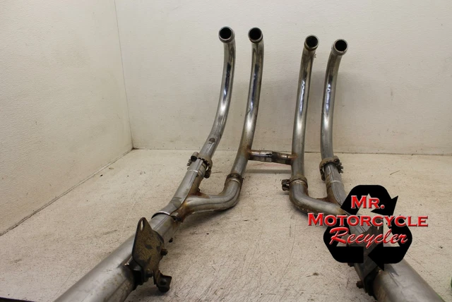 1982 Suzuki Gs 1100 G Exhaust Headers Pipes Mufflers B13D