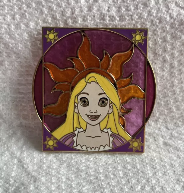 Error Rapunzel Royalty Reveal Conceal Mystery Box Stained Glass Disney Pin