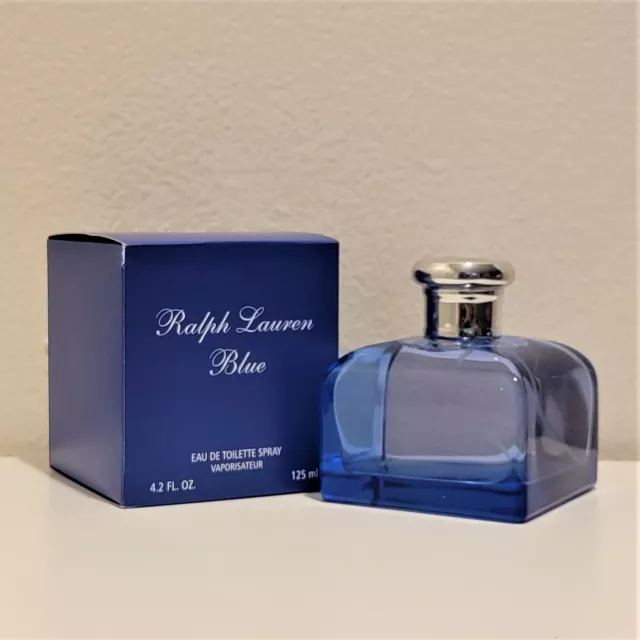 Ralph Blue by Ralph Lauren 4.2 oz / 125 ml Edt  spy perfume for women femme rare