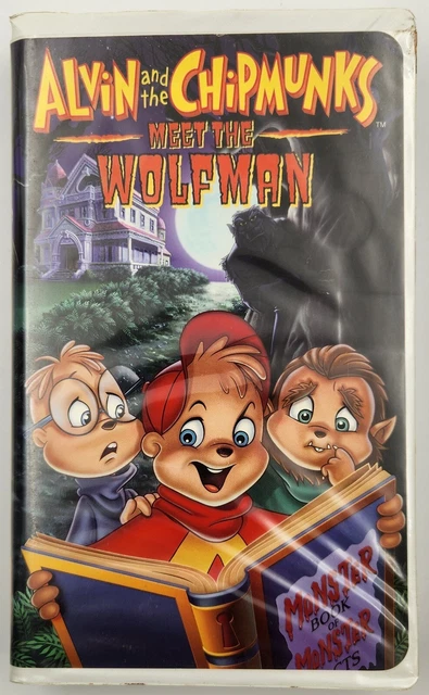 ALVIN AND THE Chipmunks Meet The Wolfman - VHS (2000) Clamshell £11.30 ...