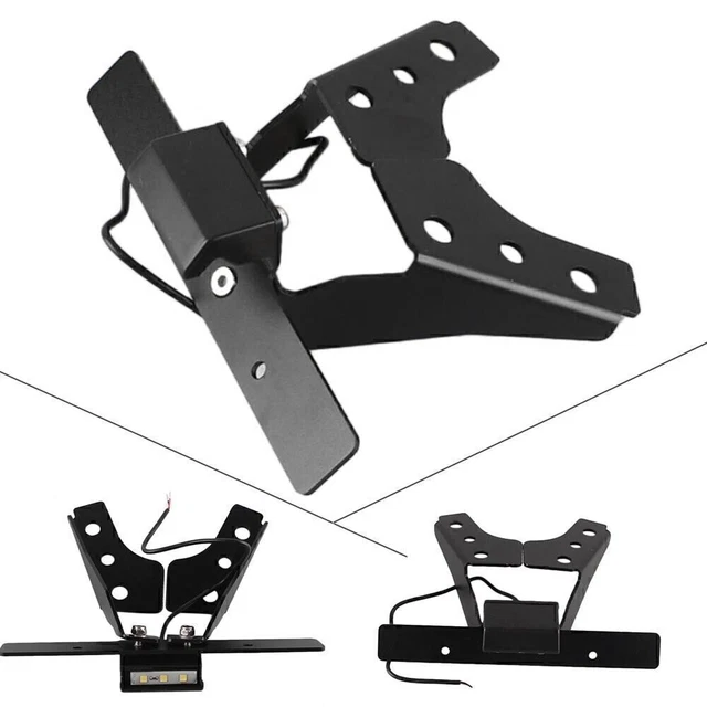 Fender Eliminator Black License Plate Frame For SUZUKI GSXR1000 2009 2010 - 2013