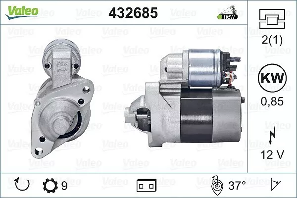 VALEO Starter  u.a. für DACIA, NISSAN, RENAULT