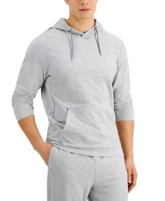 Alfani Mens Moisture-Wicking Pajama Grey Heather XXL LT/PAS GRY Size XXLRG S/S