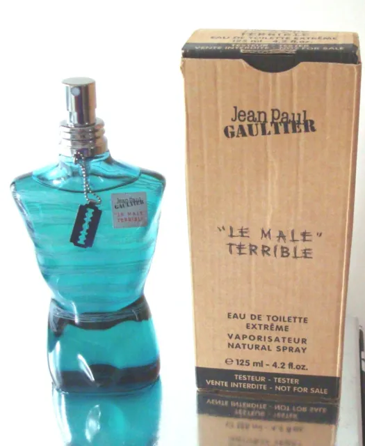 JEAN PAUL GAULTIER LE MALE IN THE NAVY EDT SPRAY FOR MEN 4.2 Oz / 125 ml  NEW!!!
