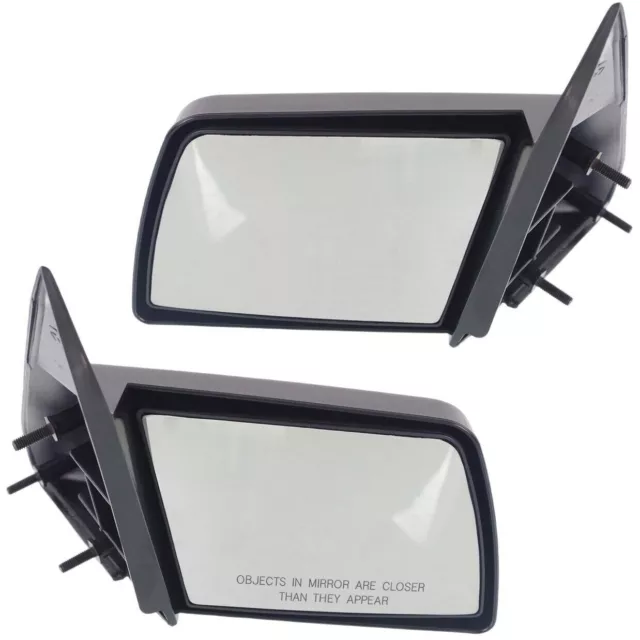 Manual Mirrors For 1988-1999 Chevrolet K1500 Driver and Passenger Side Paintable Manual Mirrors For 1988-1999 Chevrolet K1500 Driver and Passenger Side Paintable