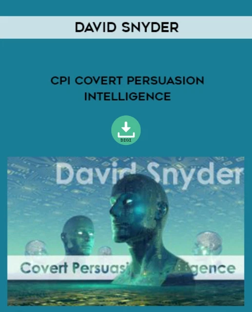 David Snyder - CPI Covert Persuasion Intelligence