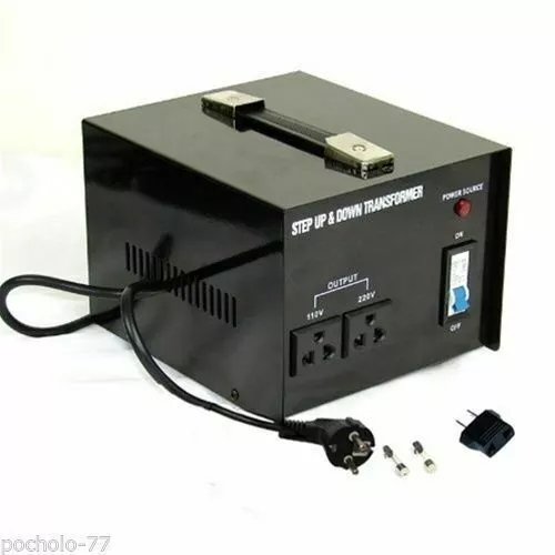 Transformateur Corriente 2000W Convertisseur Voltaje 220 Va 110 O 110 V...