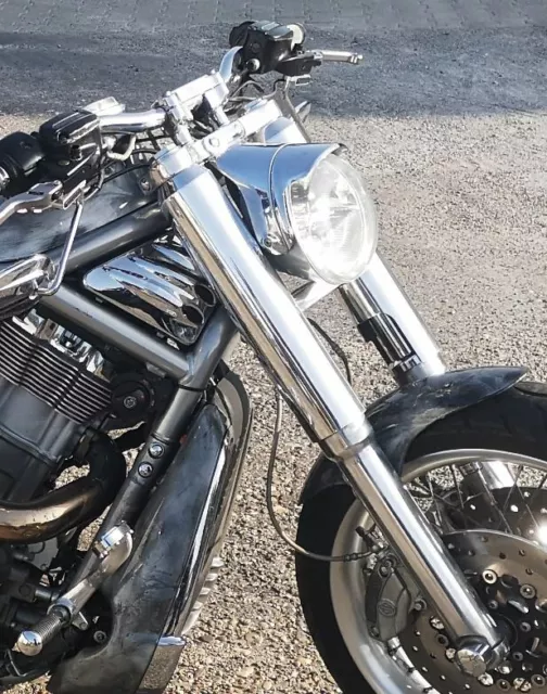 BATRIDE Gabelcover Harley Davidson V-Rod / VRSC / Night Rod Alu glanz poliert