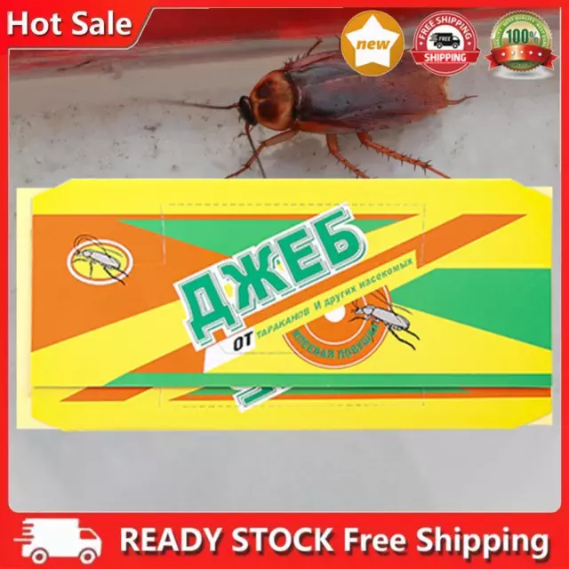 5pcs Cockroach Catcher Strong Adhesive Sticky Roach Trap Indoor and Outdoor Use