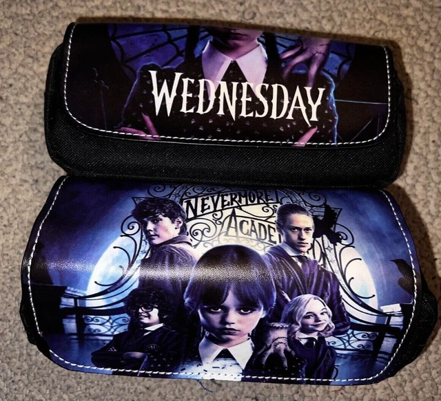 Wednesday Pencil Cases - Addams Family                 OZ Seller Fast POSTAGE