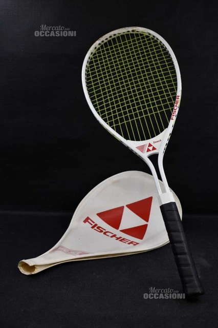 Raquette De Tennis Fischer Powerglass Mid, Manche Taille 4, Occasion