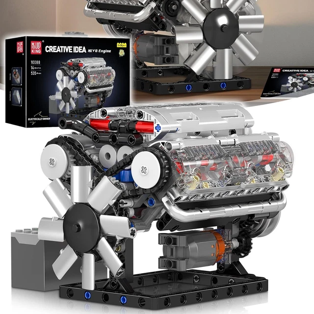 Bausatz V8 Motor