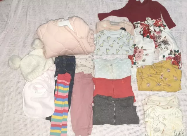 Baby Girls Clothes Bundle 3-6 Months